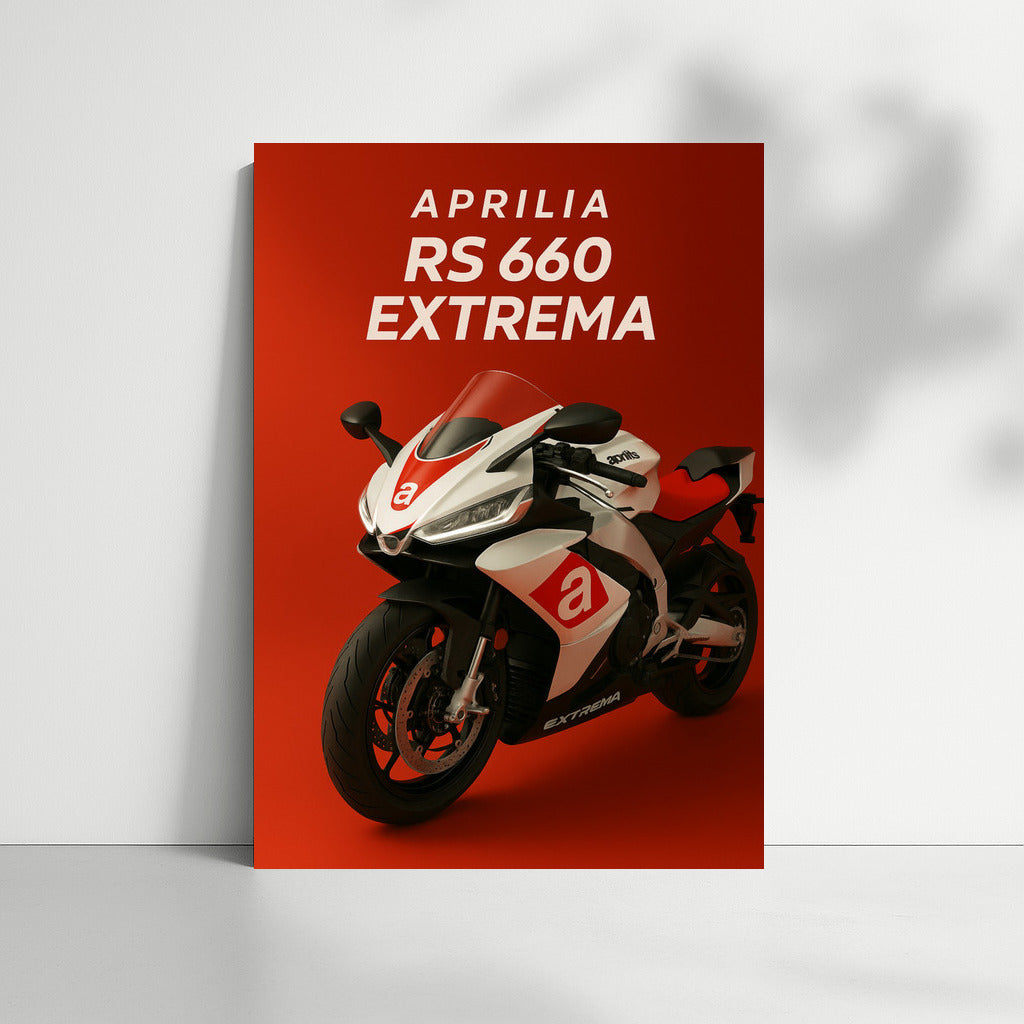 Speed and Adrenaline: Aprilia RS 660 Extrema in Dynamics