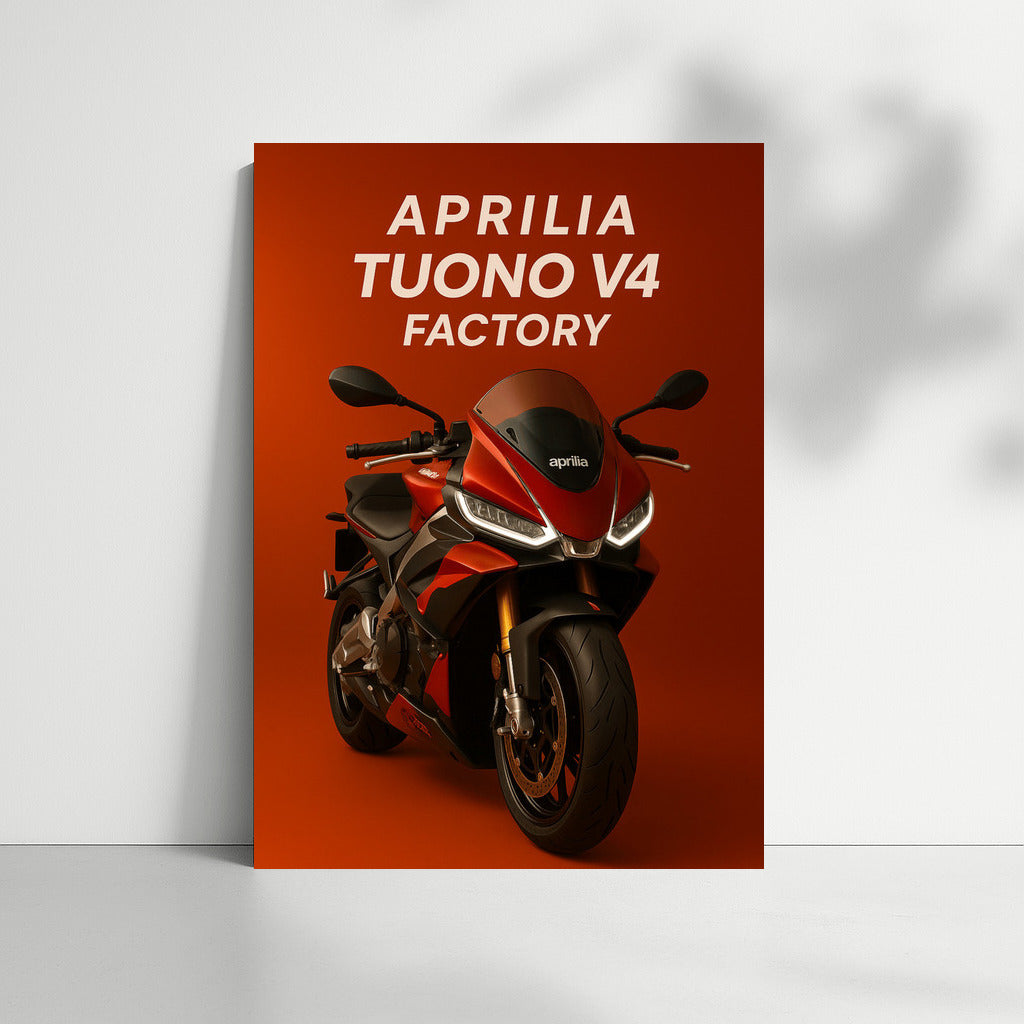 Dynamics and style: Aprilia Tuono V4 Factory in motion