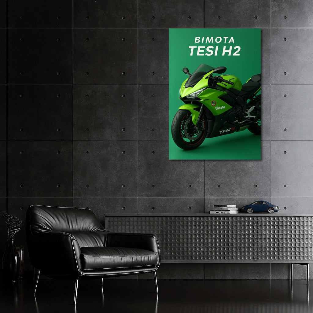 Bimota Tesi H2: Dynamics and Style in Motion