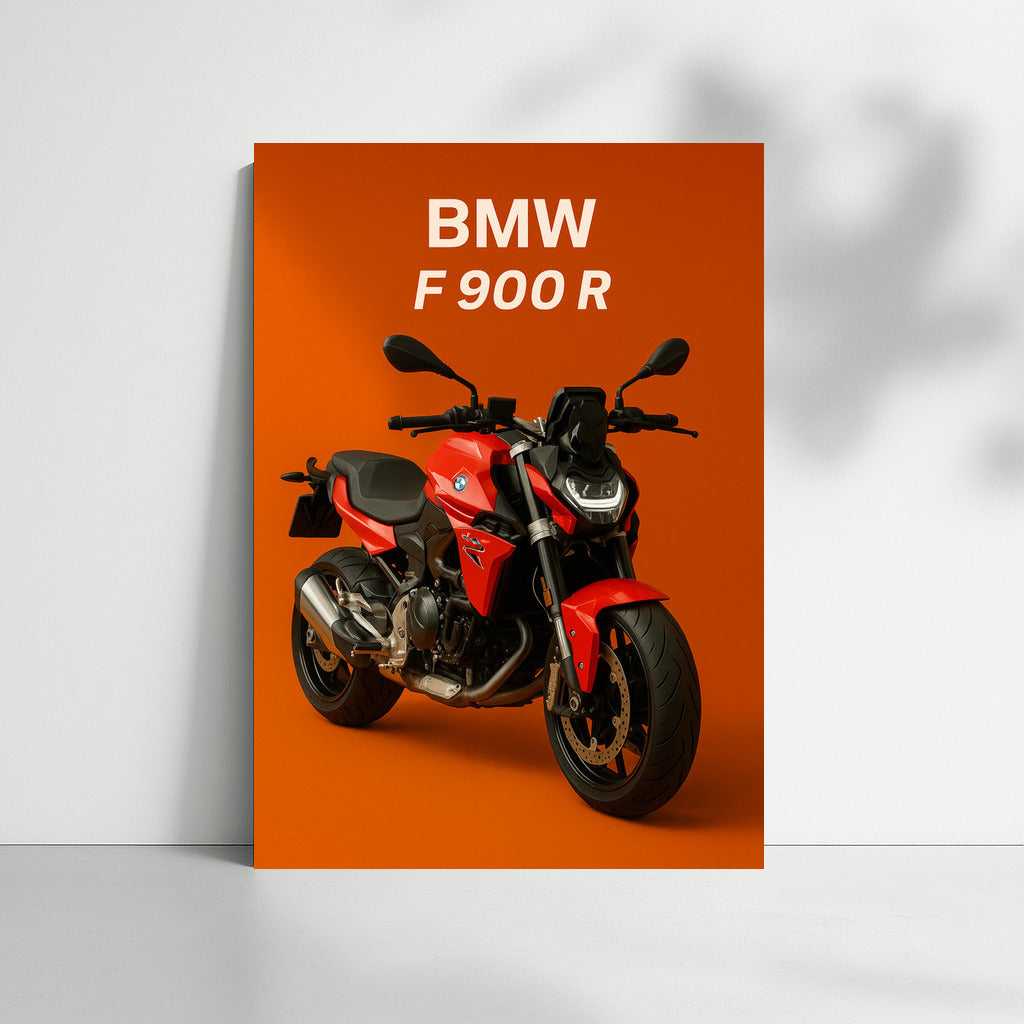 BMW F 900 R: Dynamics and Style on Your Wall