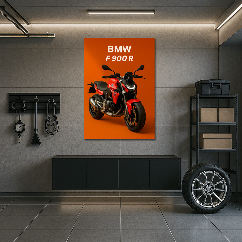 BMW F 900 R: Dynamics and Style on Your Wall
