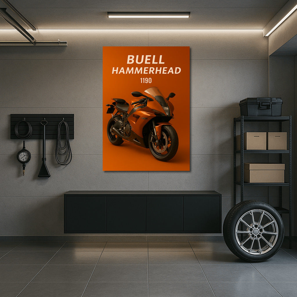 Power and Speed: Buell Hammerhead 1190 Interior