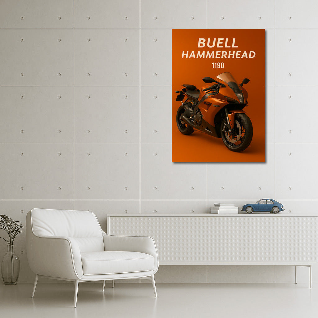 Power and Speed: Buell Hammerhead 1190 Interior