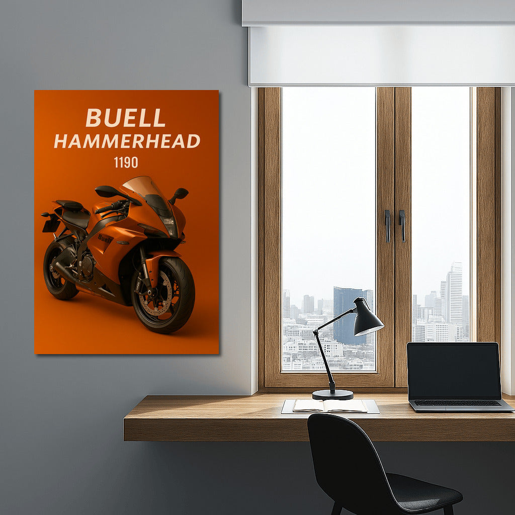Power and Speed: Buell Hammerhead 1190 Interior