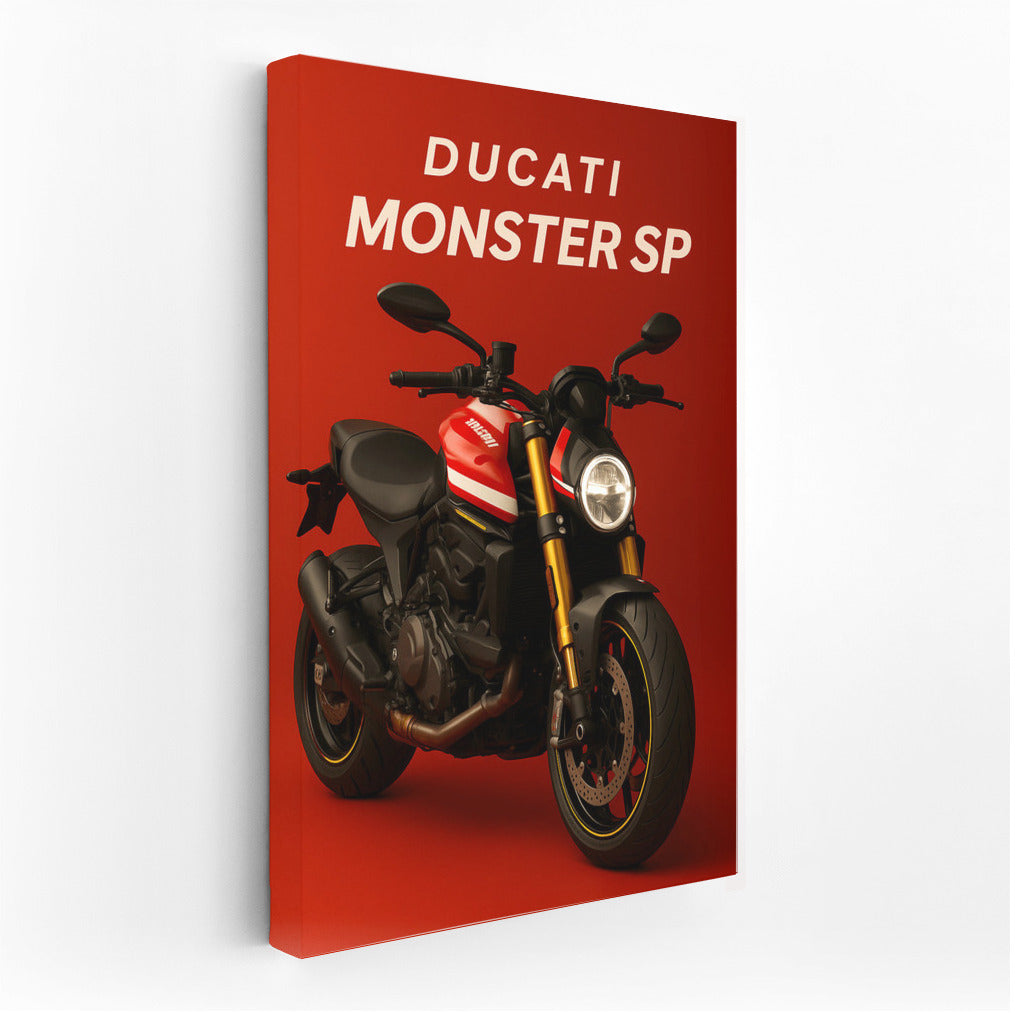 Ducati Monster SP: Dynamics and Speed on Your Wall