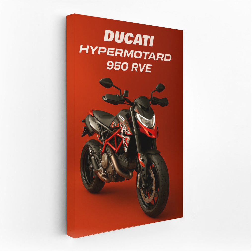 Ducati Hypermotard 950 RVE: Dynamics and Style in Motion