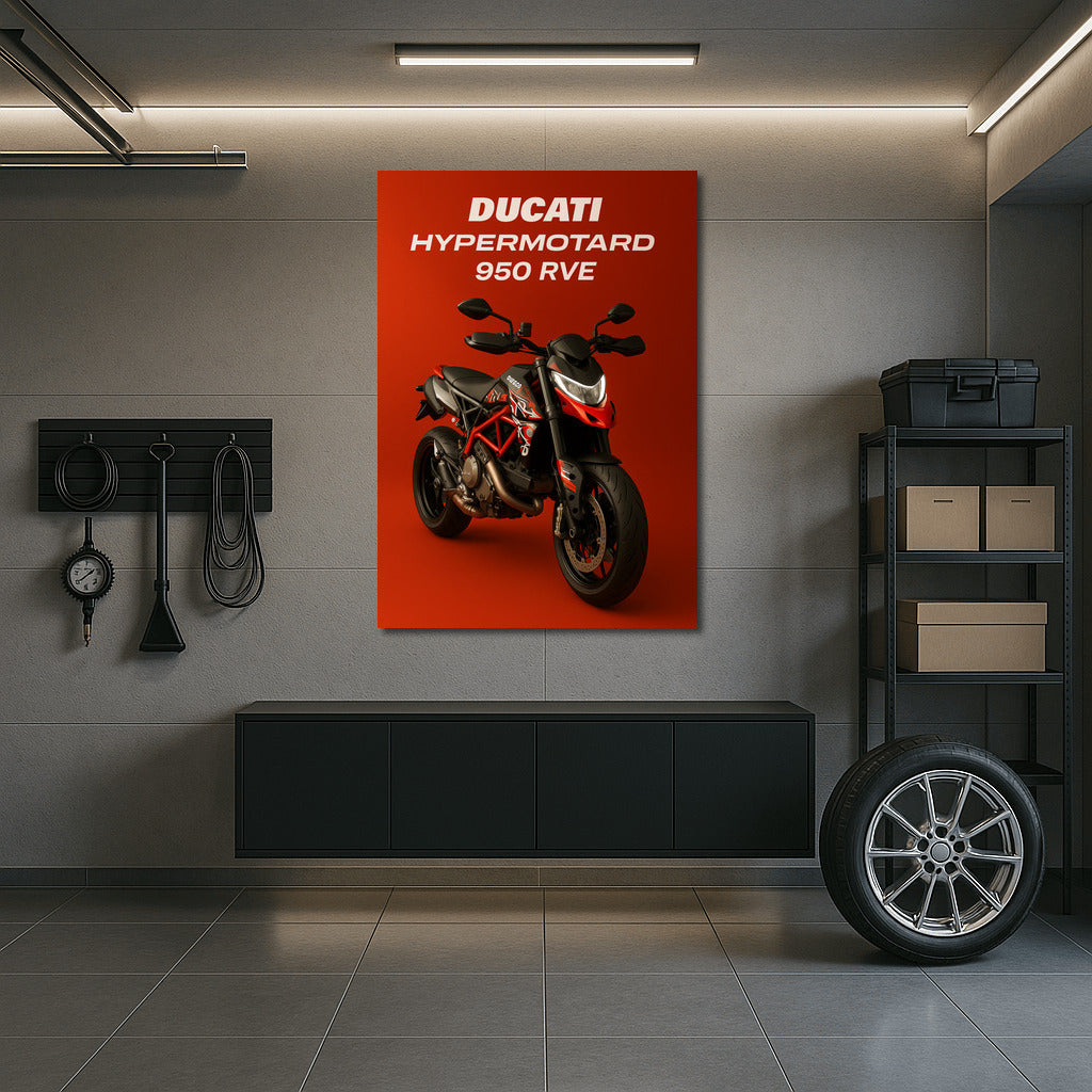 Ducati Hypermotard 950 RVE: Dynamics and Style in Motion