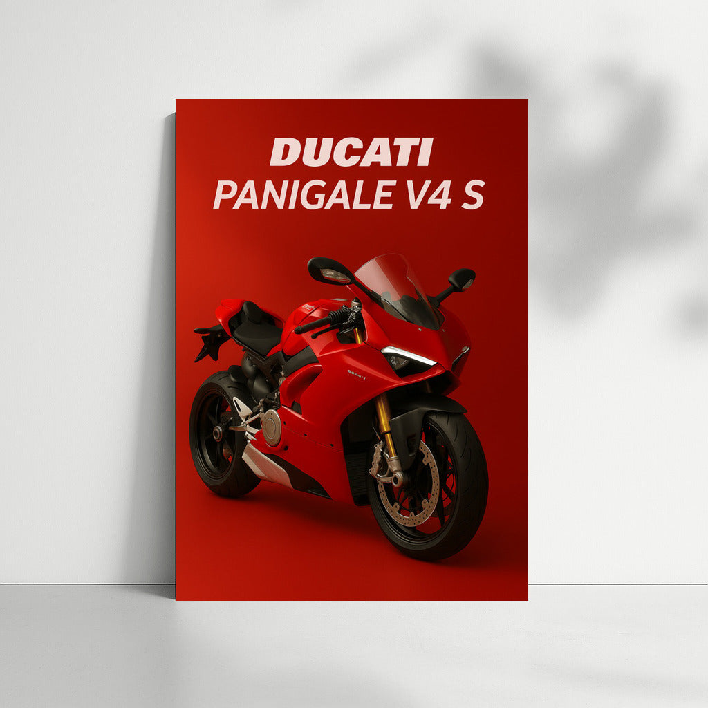 Ducati Panigale V4 S: The Embodiment of Speed and Style