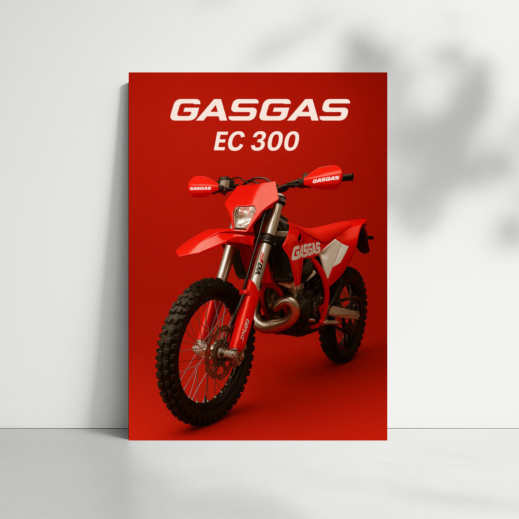 GasGas EC 300: Dynamics and Style for True Connoisseurs