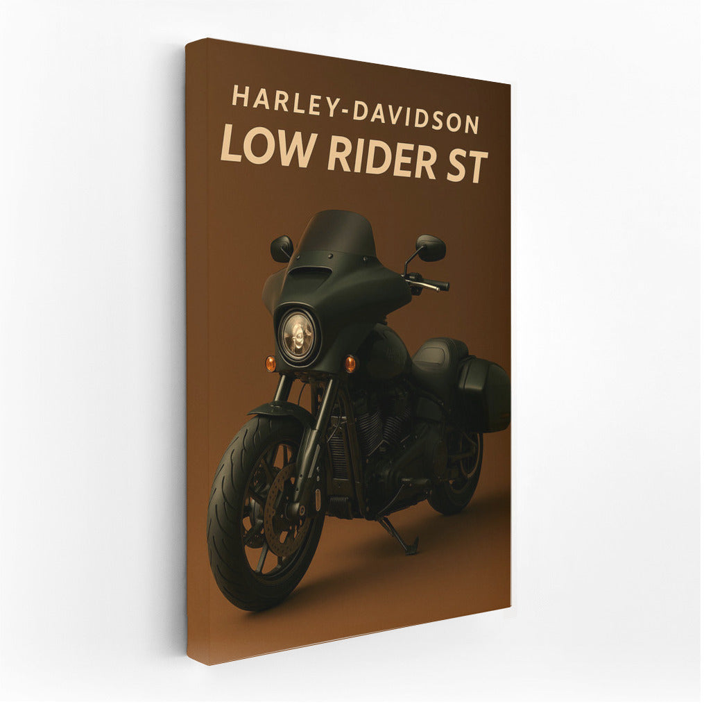 Harley Davidson Low Rider ST: Speed and Style on Your Wall