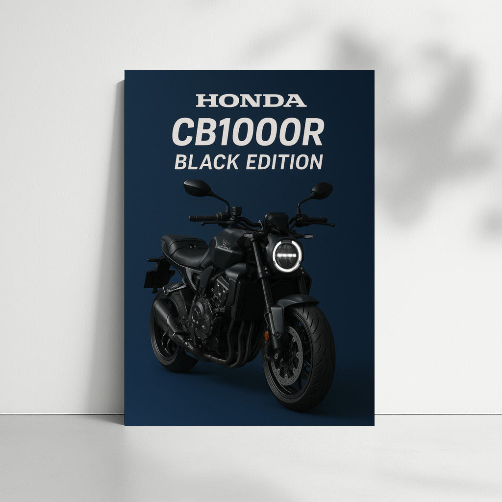 Honda CB1000R Black Edition: The Embodiment of Power and Style