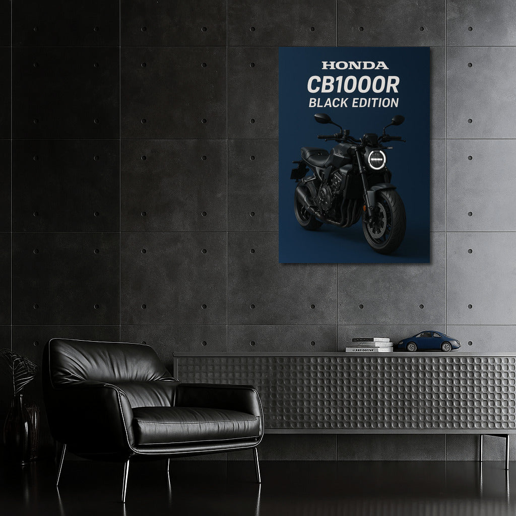 Honda CB1000R Black Edition: The Embodiment of Power and Style