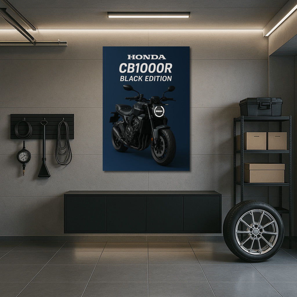 Honda CB1000R Black Edition: The Embodiment of Power and Style