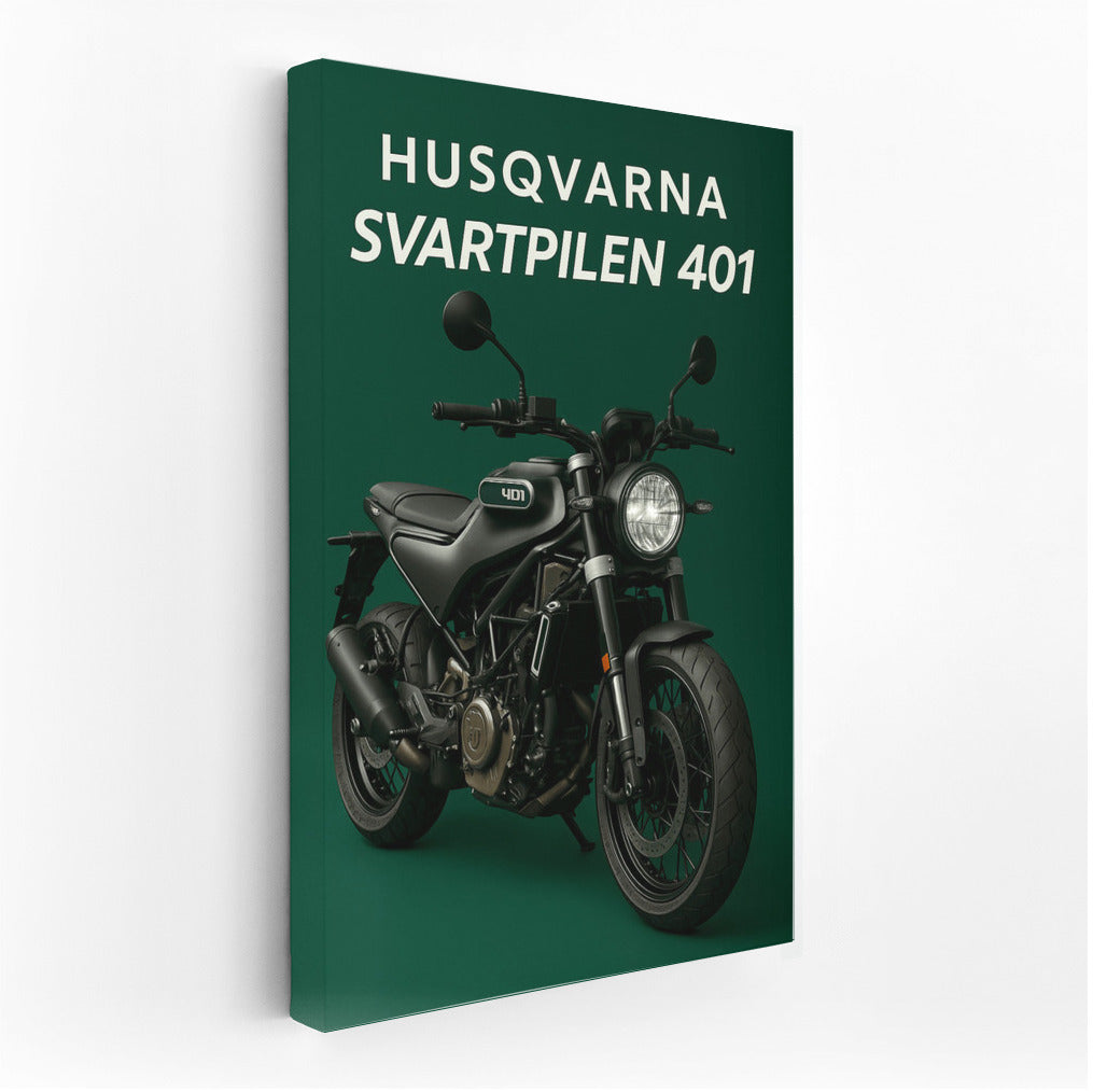 Dynamics and Chic: Husqvarna Svartpilen 401 in the Interior