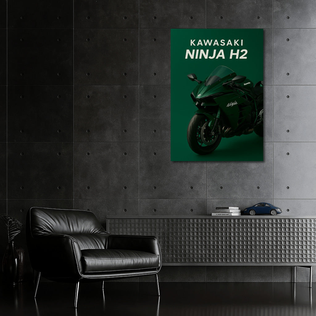 Speed and style: Kawasaki Ninja H2 for true connoisseurs