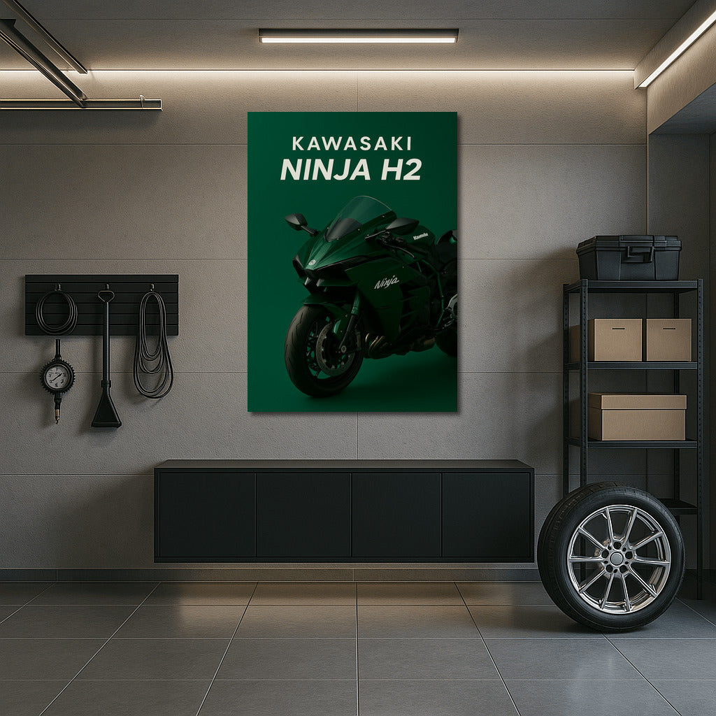 Speed and style: Kawasaki Ninja H2 for true connoisseurs