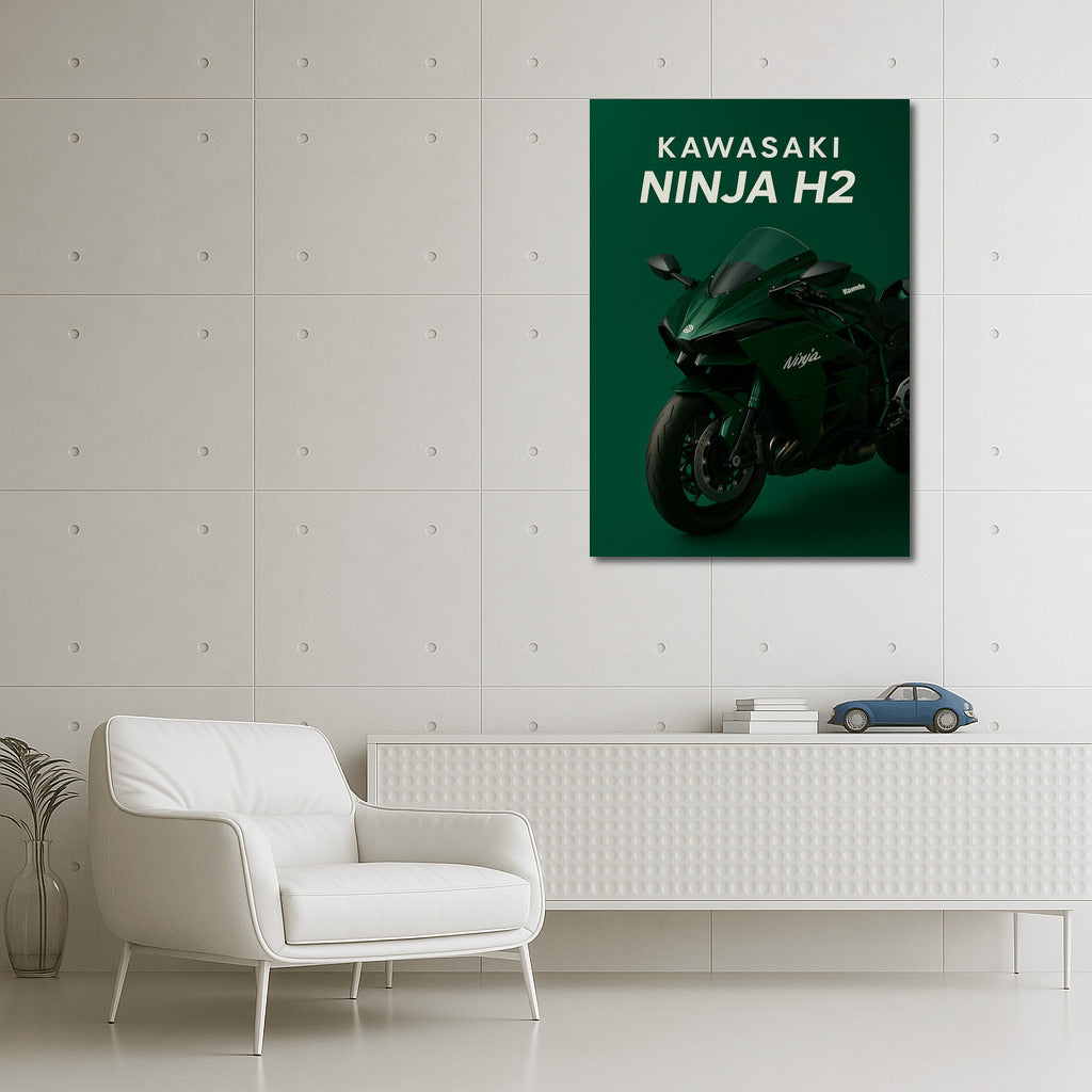 Speed and style: Kawasaki Ninja H2 for true connoisseurs