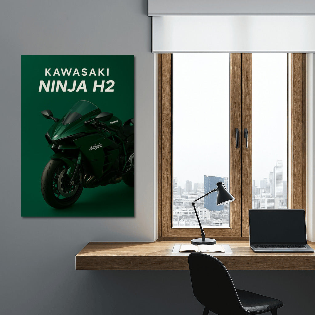 Speed and style: Kawasaki Ninja H2 for true connoisseurs