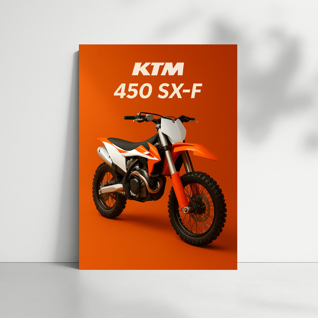Speed and Adrenaline: KTM 450 SX-F