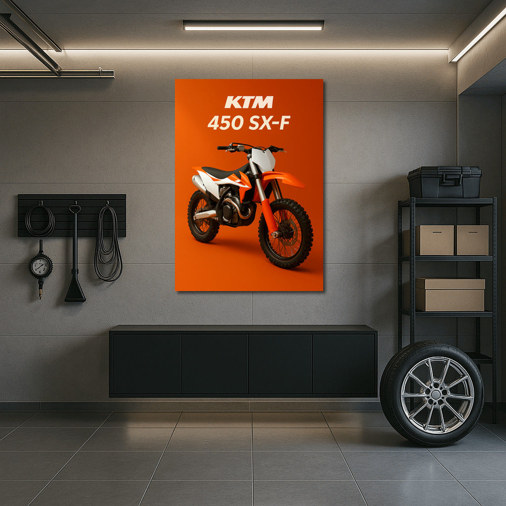 Speed and Adrenaline: KTM 450 SX-F