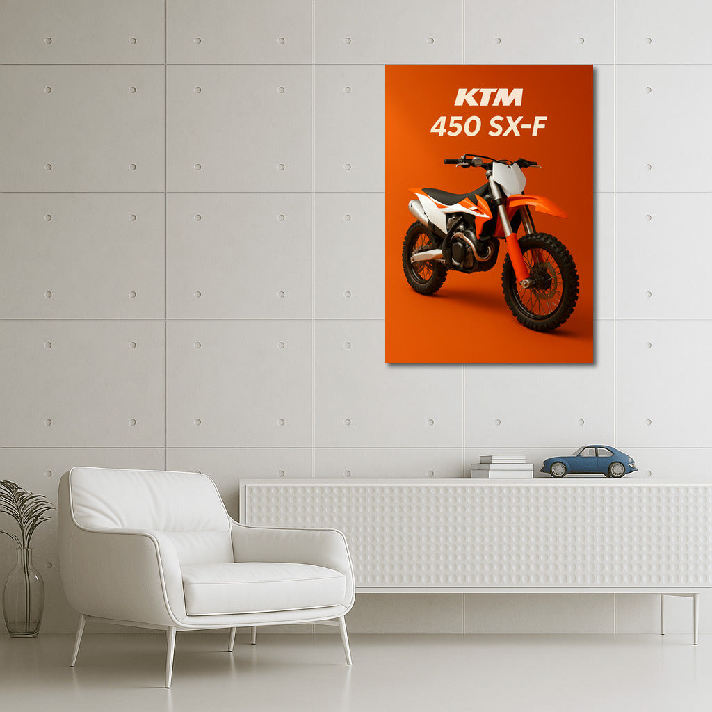 Speed and Adrenaline: KTM 450 SX-F