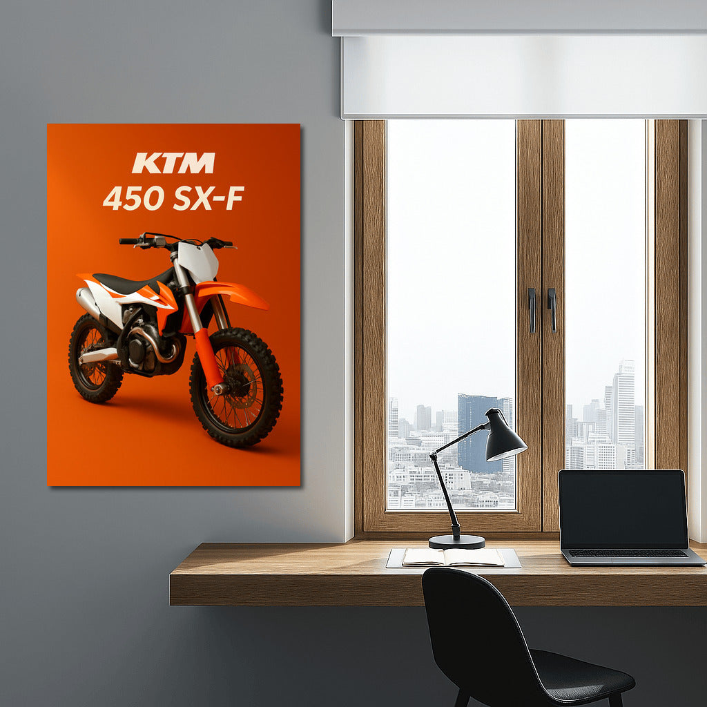 Speed and Adrenaline: KTM 450 SX-F