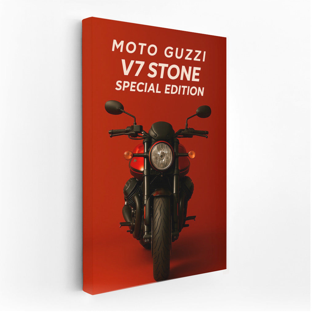 Elegant Speed: Moto Guzzi V7 Stone Special Edition