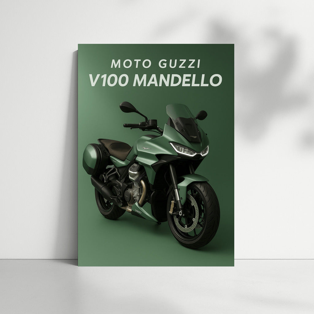 Energy and Elegance: Moto Guzzi V100 Mandello