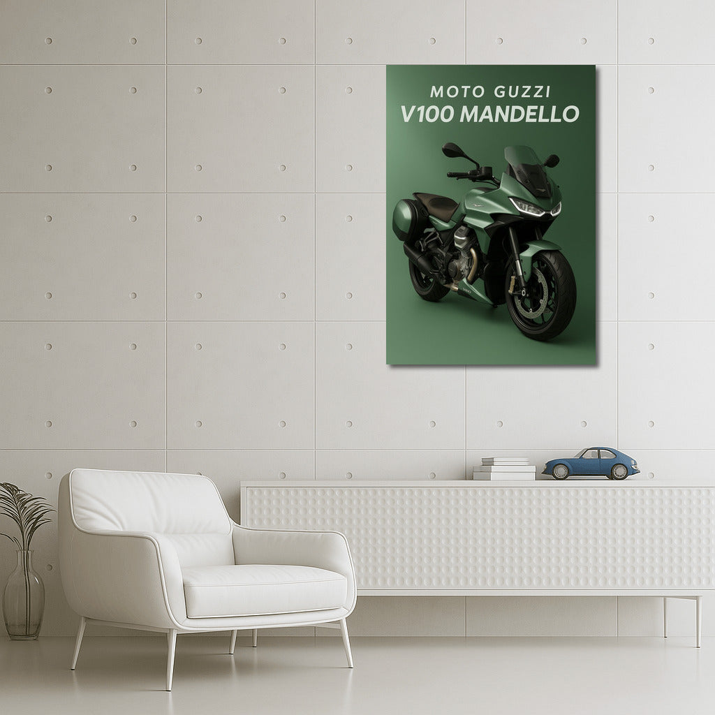 Energy and Elegance: Moto Guzzi V100 Mandello