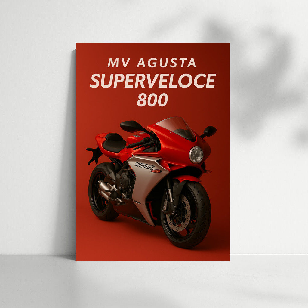 MV Agusta Superveloce 800: Italian Elegance and Speed