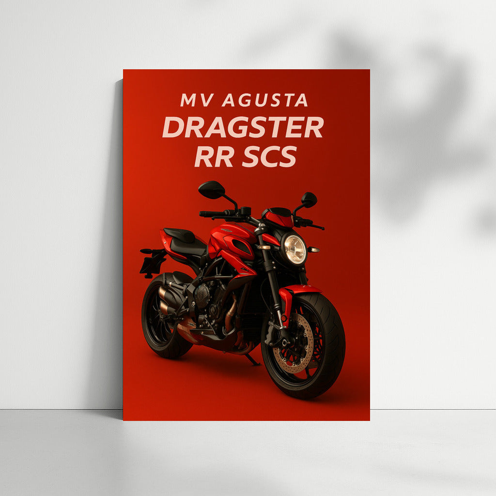 MV Agusta Dragster RR SCS: Dynamics and Style in Your Interior