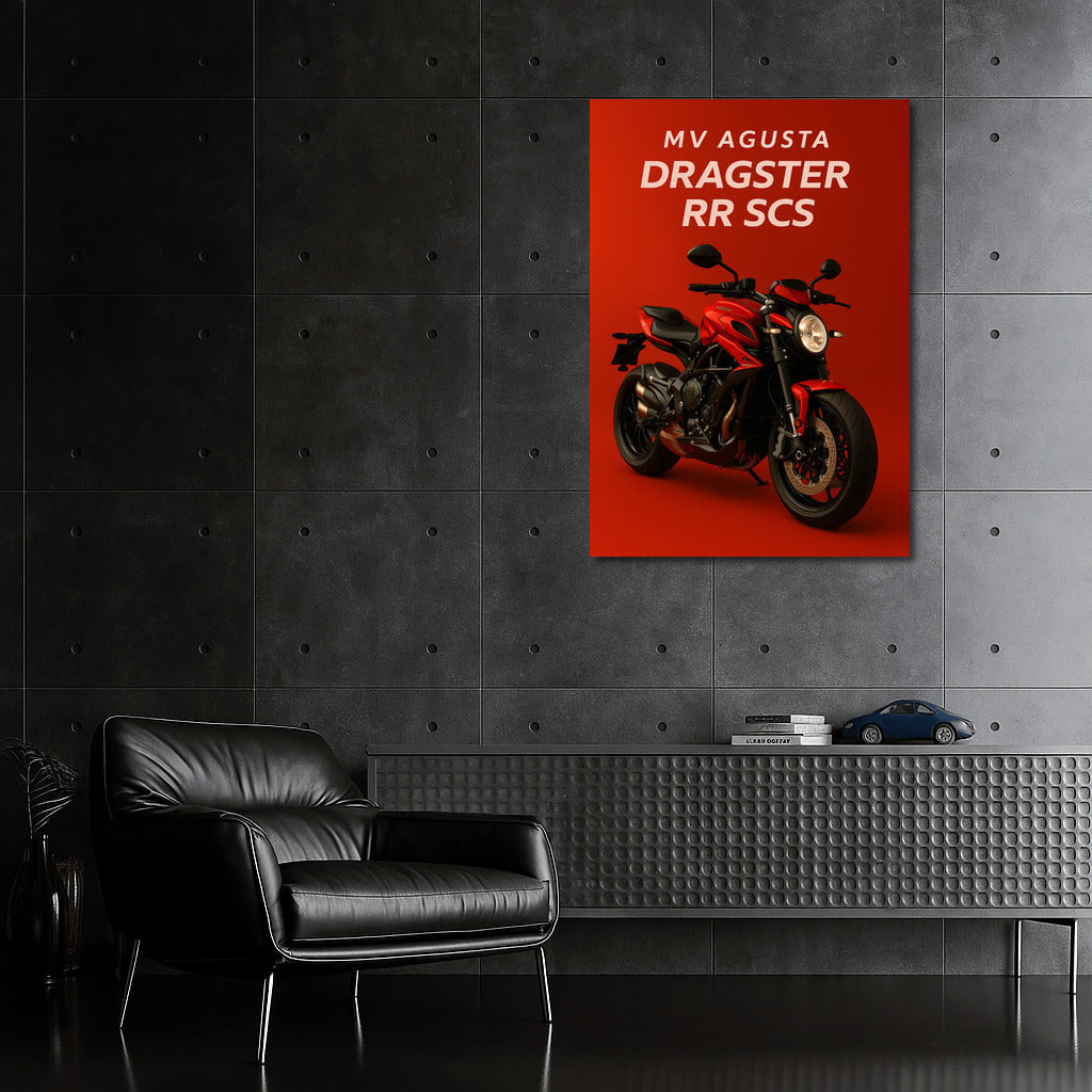 MV Agusta Dragster RR SCS: Dynamics and Style in Your Interior