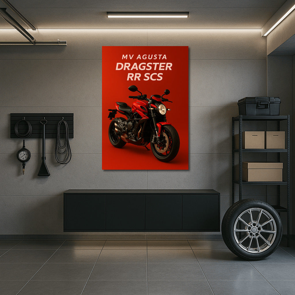 MV Agusta Dragster RR SCS: Dynamics and Style in Your Interior