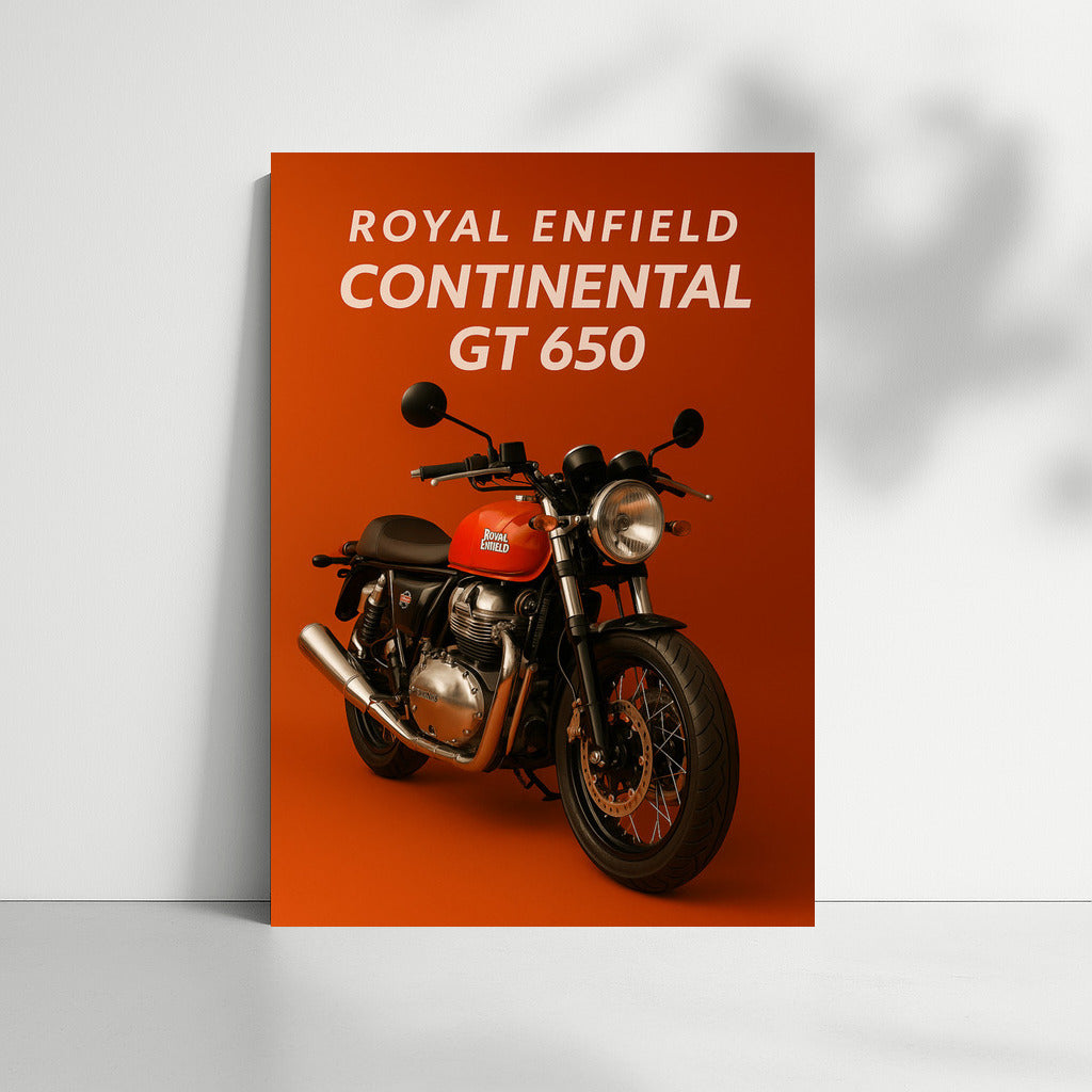 Speed and Style: Royal Enfield Continental GT 650