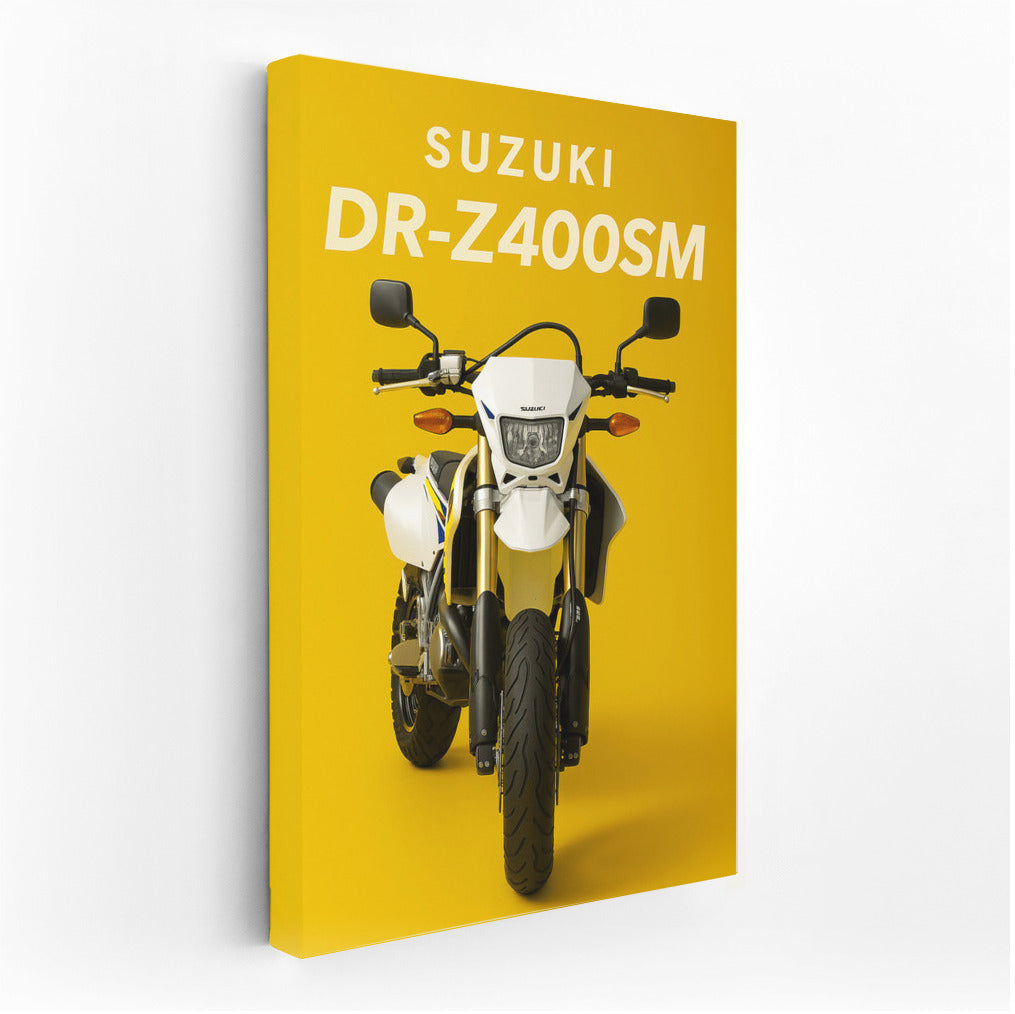 Speed and Style: Suzuki DR-Z400SM in Dynamics