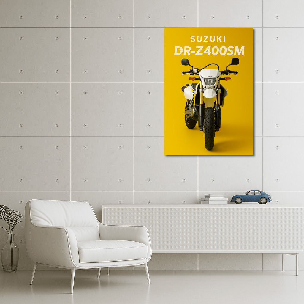 Speed and Style: Suzuki DR-Z400SM in Dynamics