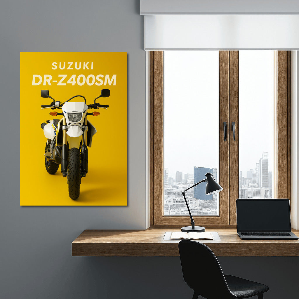 Speed and Style: Suzuki DR-Z400SM in Dynamics
