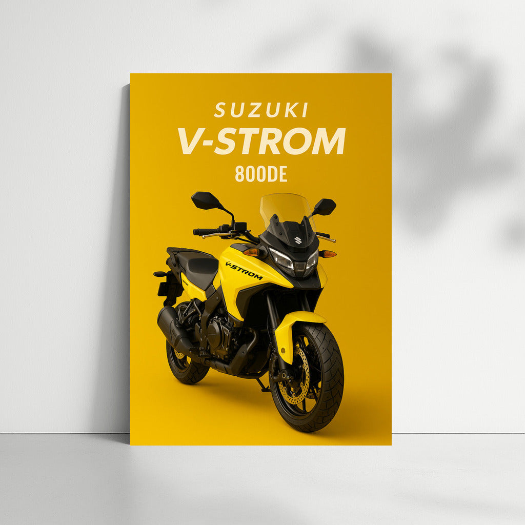 Speedy Style: Suzuki V-Strom 800DE in Motion