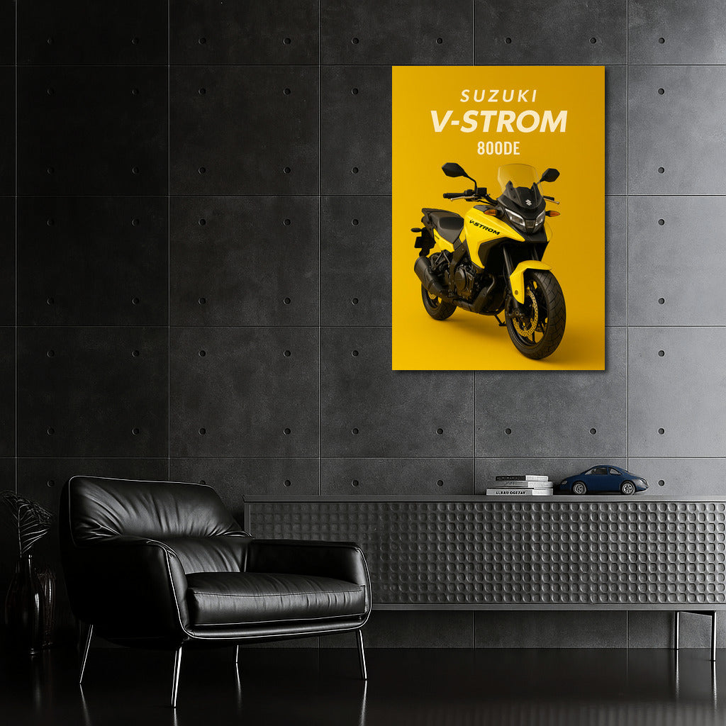 Speedy Style: Suzuki V-Strom 800DE in Motion