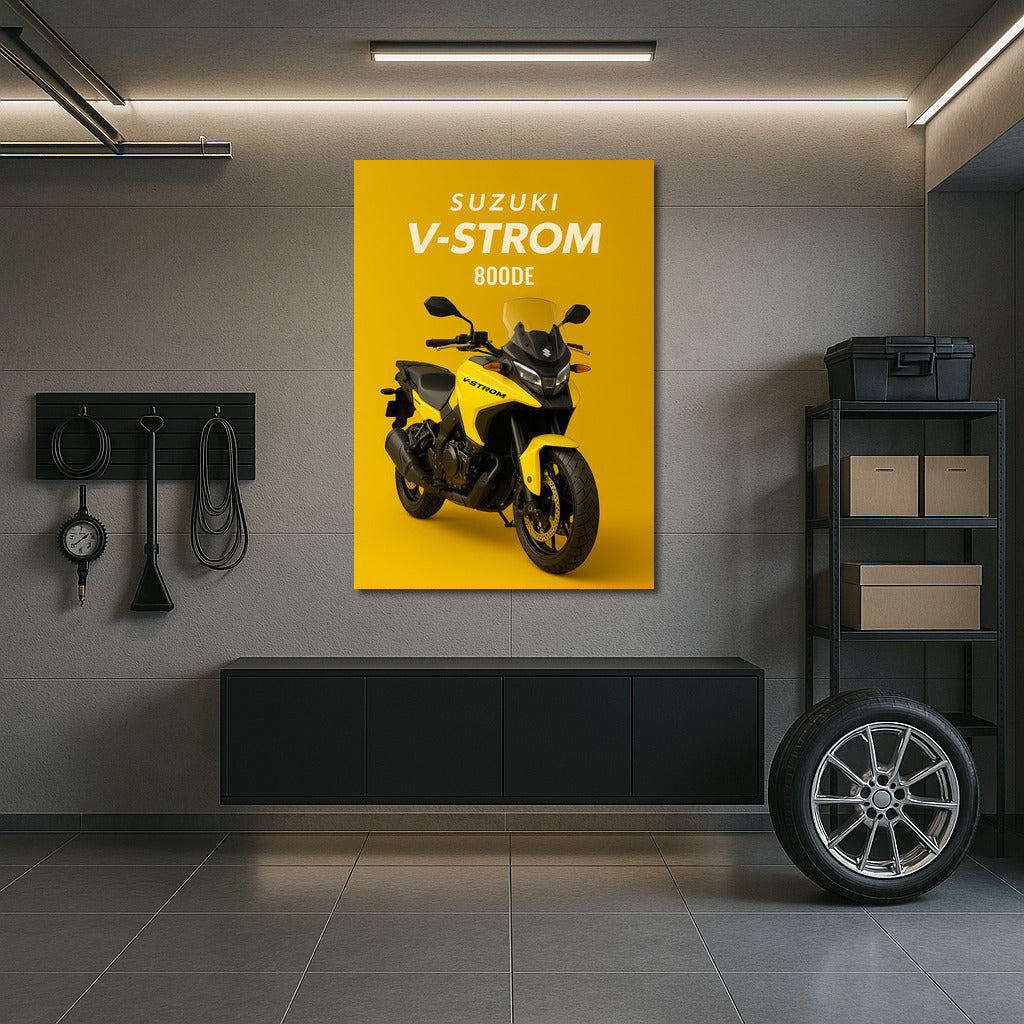 Speedy Style: Suzuki V-Strom 800DE in Motion