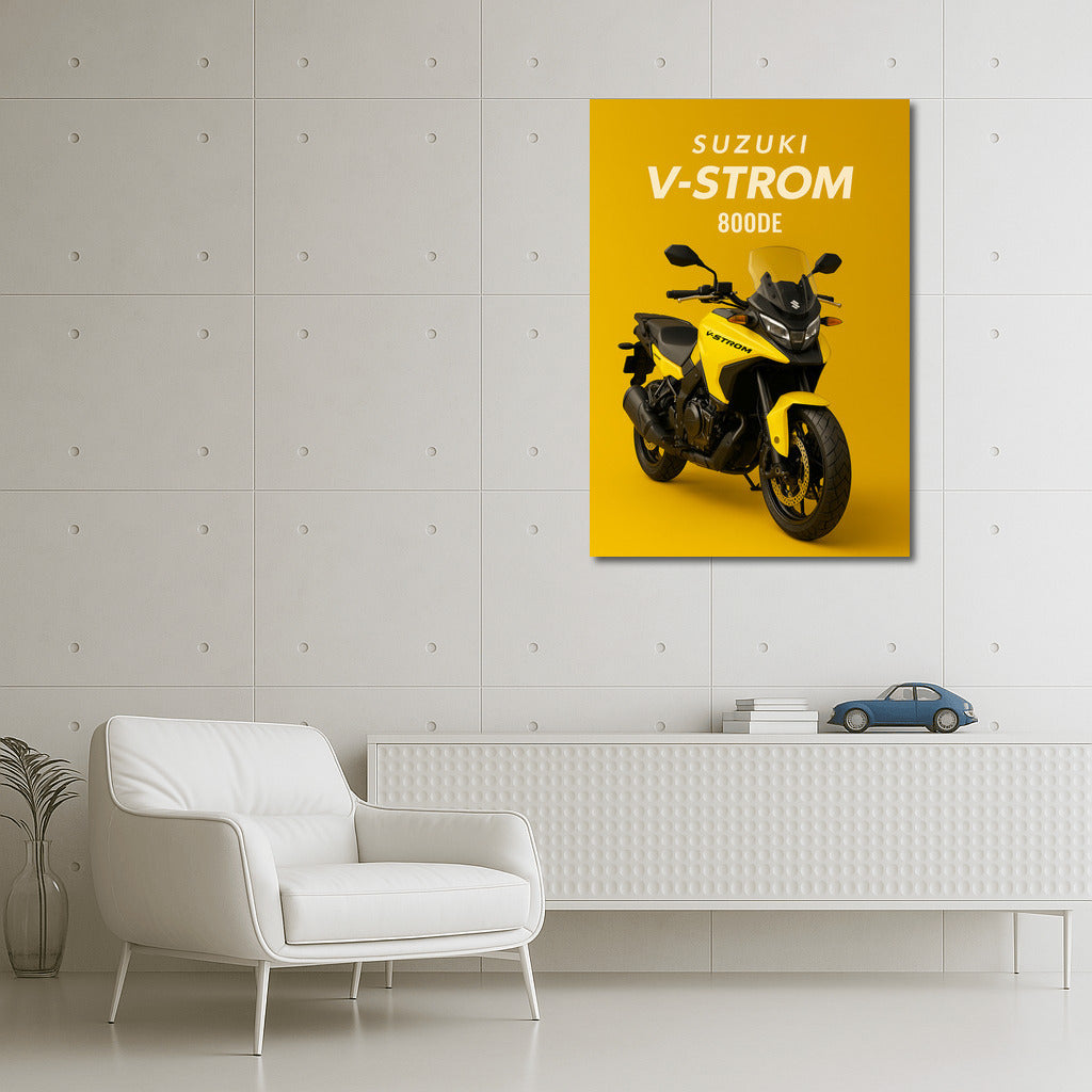 Speedy Style: Suzuki V-Strom 800DE in Motion