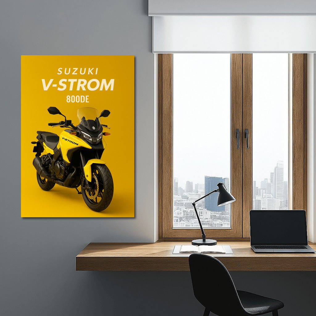 Speedy Style: Suzuki V-Strom 800DE in Motion