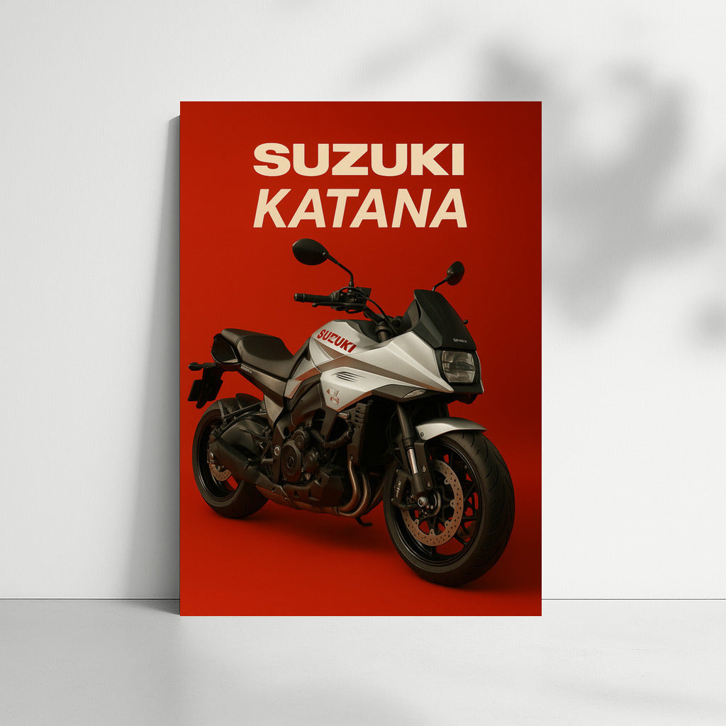 Dynamism and Style: Suzuki Katana in Motion