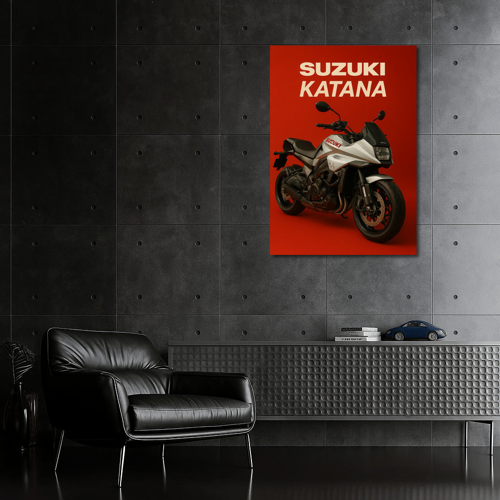 Dynamism and Style: Suzuki Katana in Motion