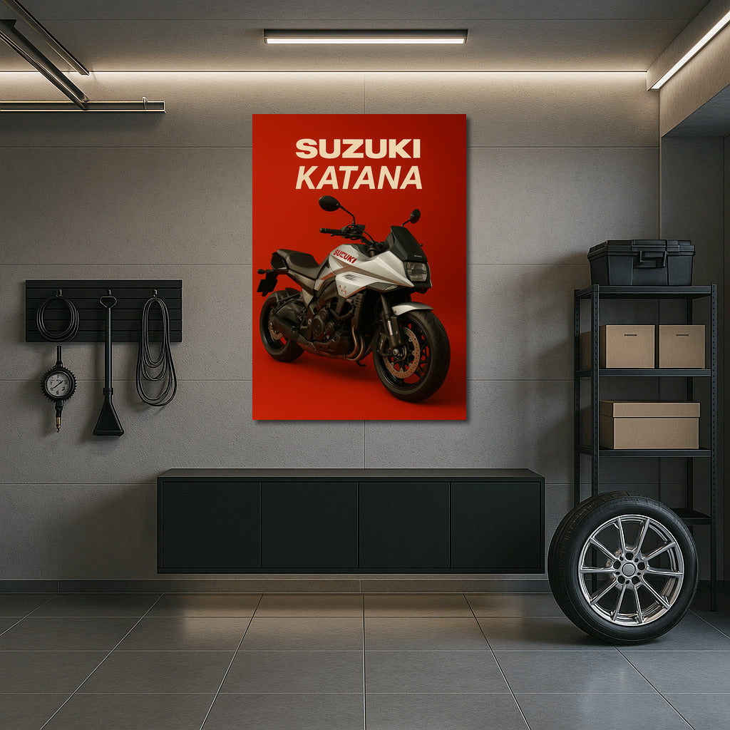 Dynamism and Style: Suzuki Katana in Motion