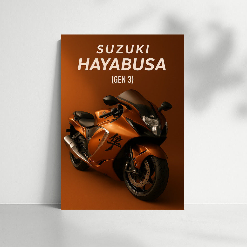 Speed and Perfection: Suzuki Hayabusa Gen 3
