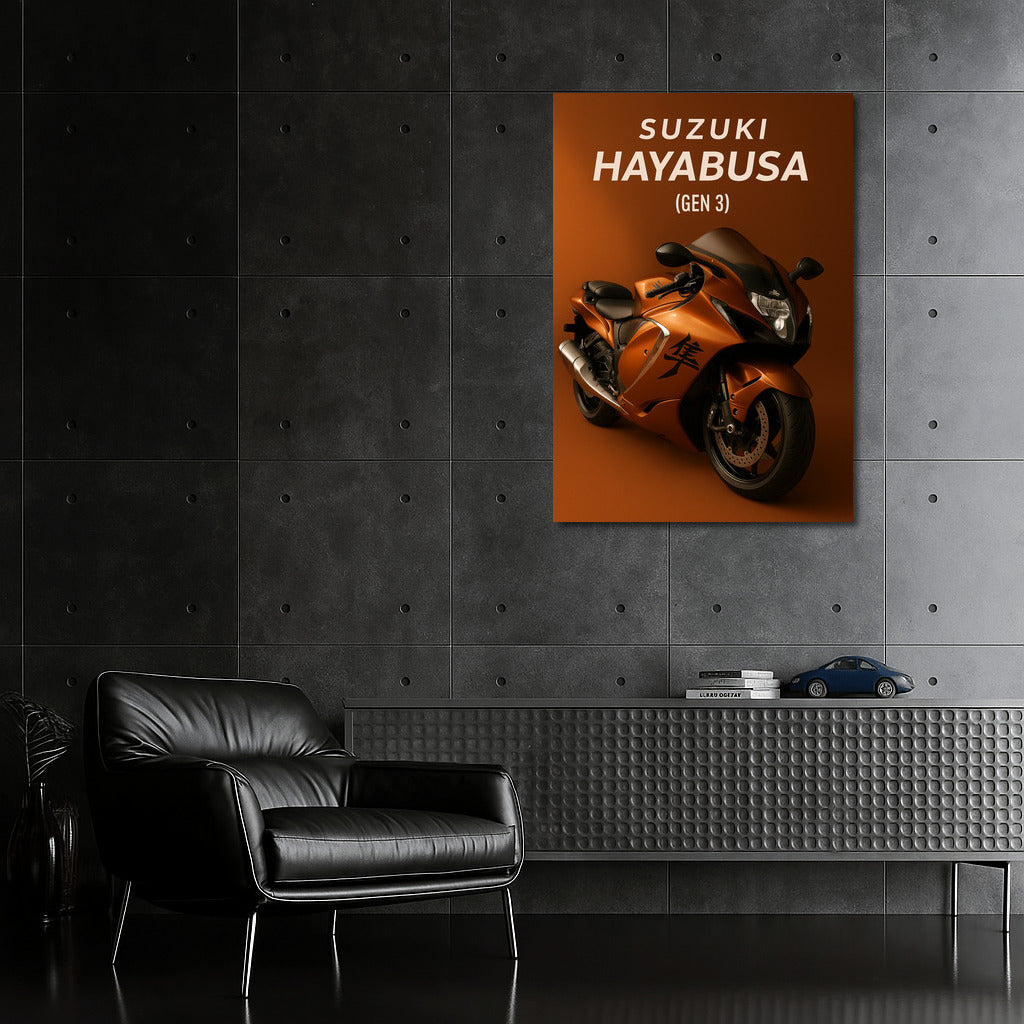 Speed and Perfection: Suzuki Hayabusa Gen 3