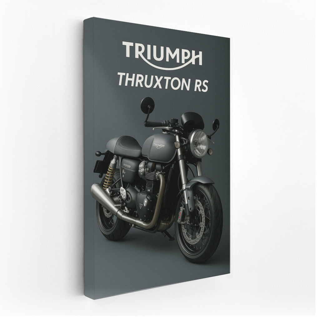 Triumph Thruxton RS: Speed and Style in the Interior
