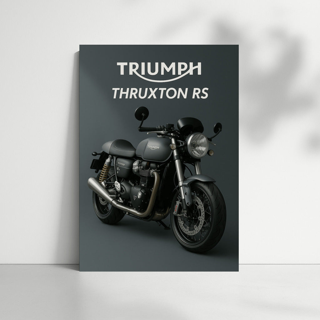 Triumph Thruxton RS: Speed and Style in the Interior