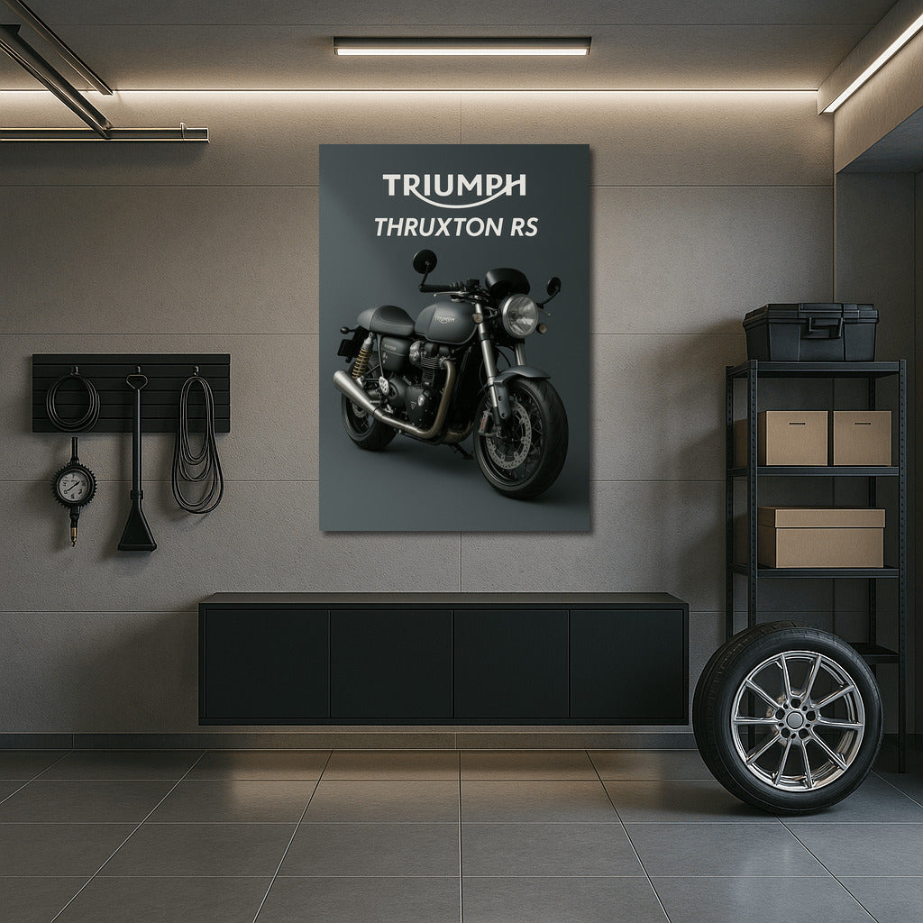 Triumph Thruxton RS: Speed and Style in the Interior